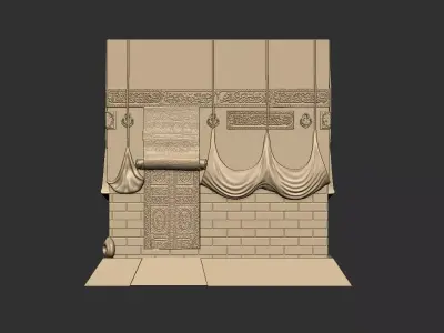 The Kaaba 3D print model