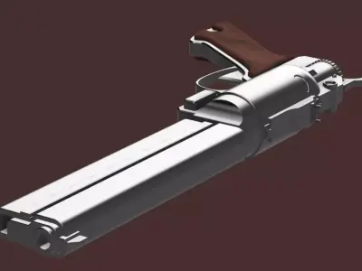 ARC Raiders - Anvil handgun for cosplay 3D print model