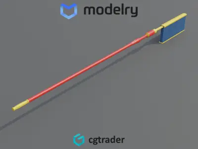  Window Cleaning Wands 3D model