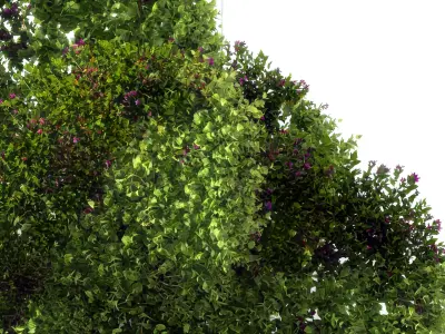 outdoor Modern greenery 3D model