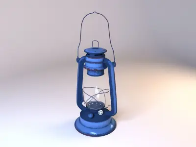 Vintage Lantern 3D model
