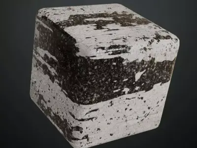 Shiny Black Steel Plate PBR Seamless Texture