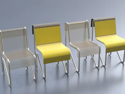 Chair 002 3D model