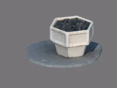 Flowerbed 3D model