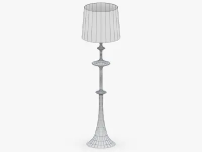 1363 - Table Lamp Low-poly 3D model