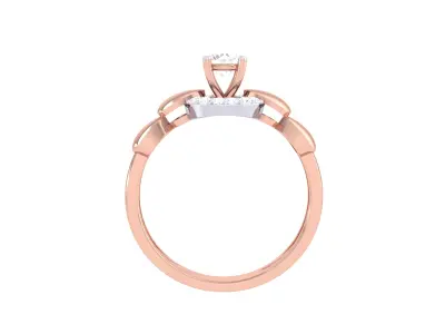  Women Ring MTL 3dm STL OBJ FBX Details 3D print model 11