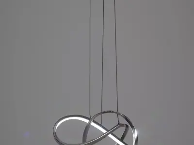 Modern Pendant Light Low-poly 3D model