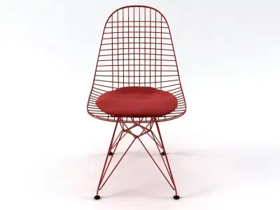 Wire Chair DKR 3D model