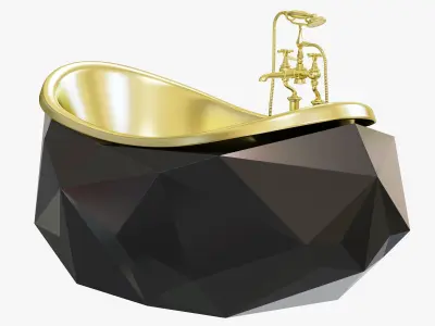 DIAMOND BATHTUB by MAISON VALENTINA 3D model