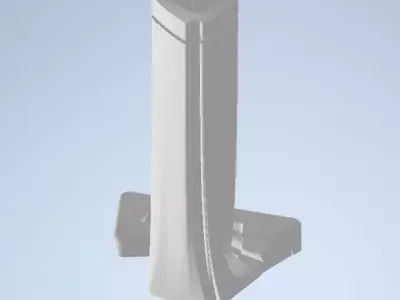 Generali tower - Hadid Tower 3D print model