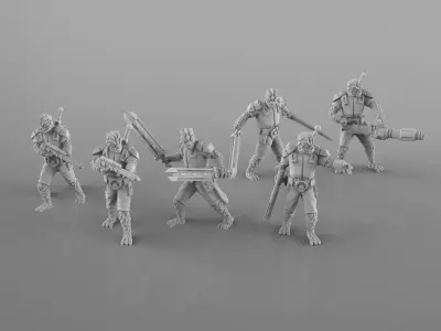 Old Warstalkers 3D print model