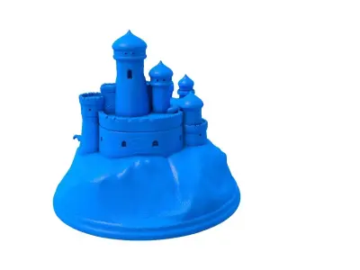 sand castle -  sand castle stl - castle -  castle stl 3D print model