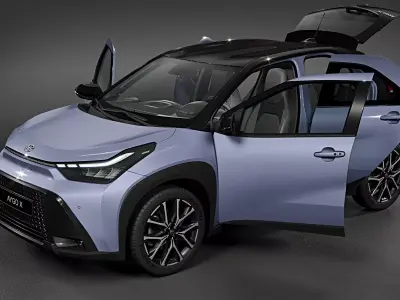 2026 Toyota Aygo X Hybrid Lounge 3D model