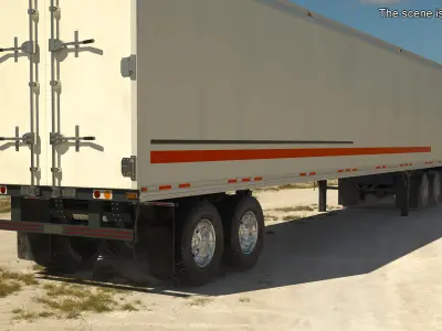  Peterbilt 362 Cab Over Truck with Semi Trailer 