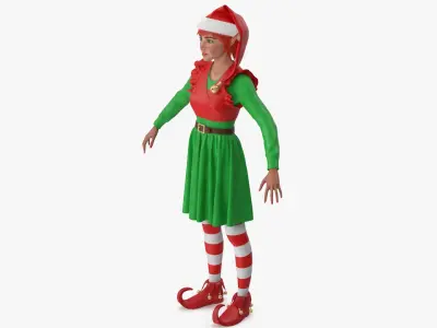  Christmas Elf Female 