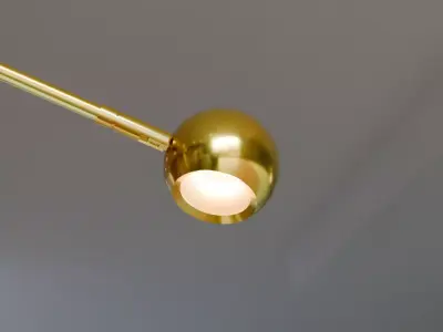 Modern Desk Lamp 3D Model  3D model