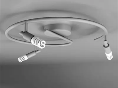 Lamp living 3D model