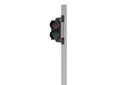 Traffic Light v3 3D model