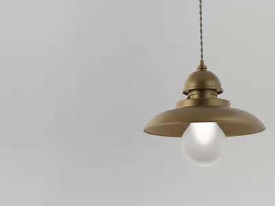 Chandelier Loft Free 3D model