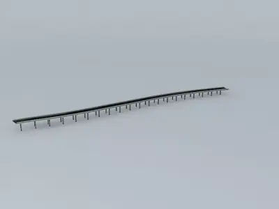 Taipei Linsen newborn Civic Boulevard segment Free 3D model