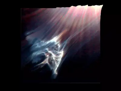 Barnards Merope Nebula 3D model