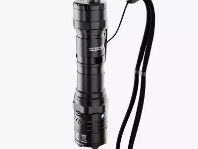 Nitecore P20iX Flashlight 3D model