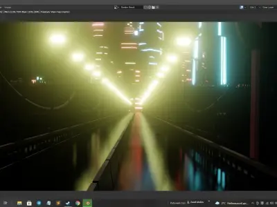 Low poly Domed city Free 3D model