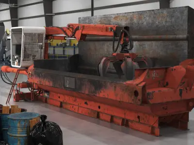  Portable Metal Baler Old 