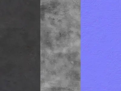 Seamless Texture Of Polished Concrete - 9k Texture