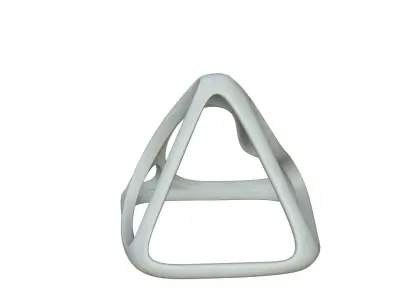 SciFi Cube Object No 58974 Low Poly Shape Low-poly 3D model