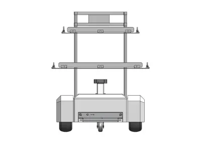 Tech Covid Robot 3D model