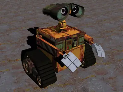 Wall-e wall e robot 3D model