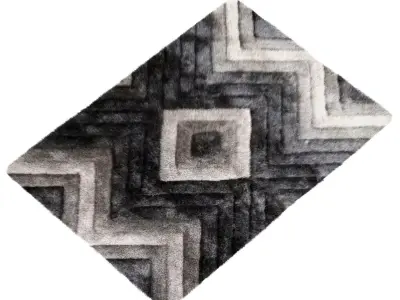 Corey-Leigh Abstract Indoor Rug 3D model