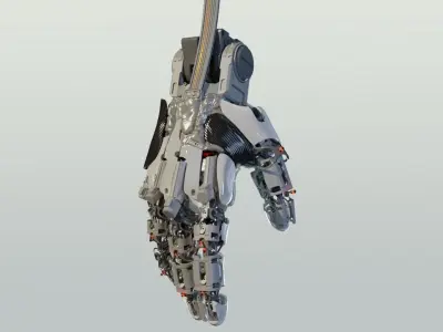 set of hands  3D Model Pack