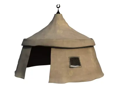 Tent v02 3D model