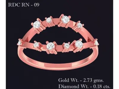 Women Ring 3D print model 47