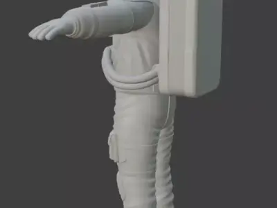 Spacesuit Astronaut EVA Suit 3D Model High Detail 3D model