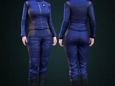 STD Sylvia Tilly For G8F 3D model