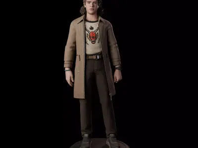 Dustin Henderson 3D print model