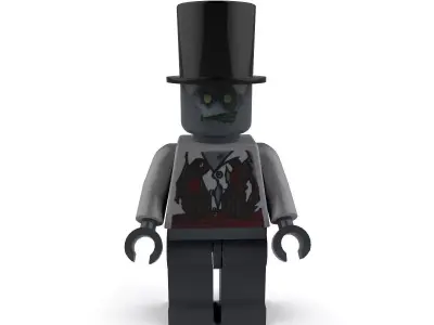 Zombie Groom 3D model