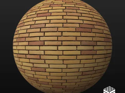 25 PBR Brick Textures 03 Texture