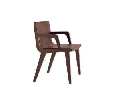 ARSB ARCO LEATHER CHAIR Free low-poly 3D model