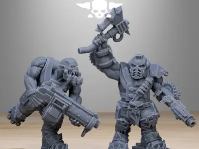Orkaz Spec Team 3D print model