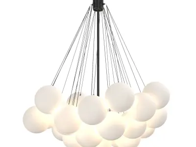 Bubble Chandelier 3D model buy