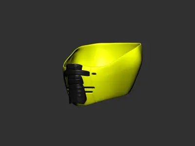 helmet high poly sculpt 3d printable ver 7 3D model 3D model 80