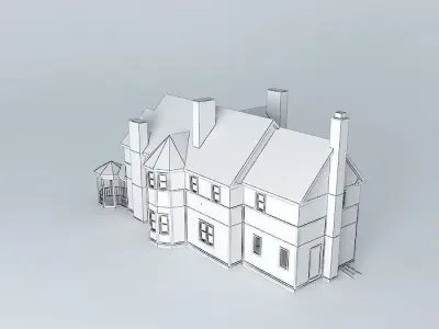 1889 House updated - barely Free 3D model