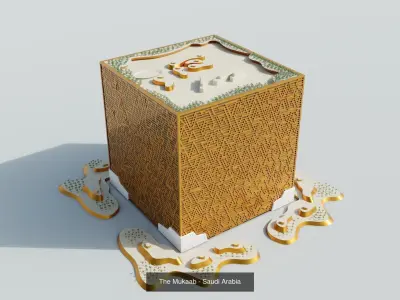 Saudi Arabia future projects 3D Model Pack