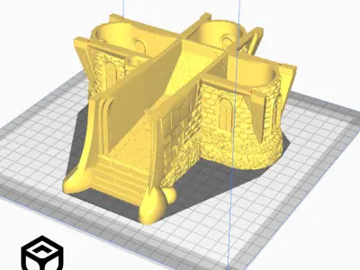 DESTINY CHURCH - DICE TOWER 3D print model