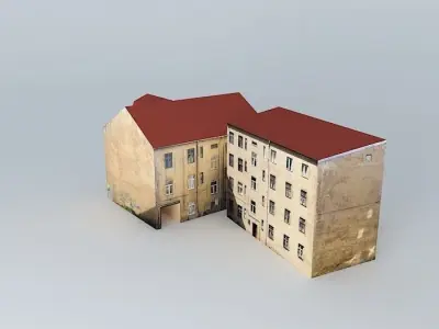 Riga Meness street 15 17 Free 3D model