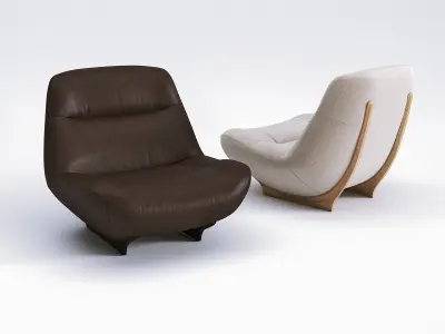 Manarola Armchair 3D model